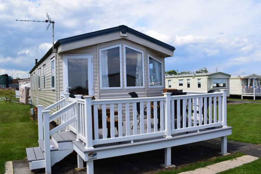 Cosy & Modern Private Seaview Caravan North Seaton Екстер'єр фото