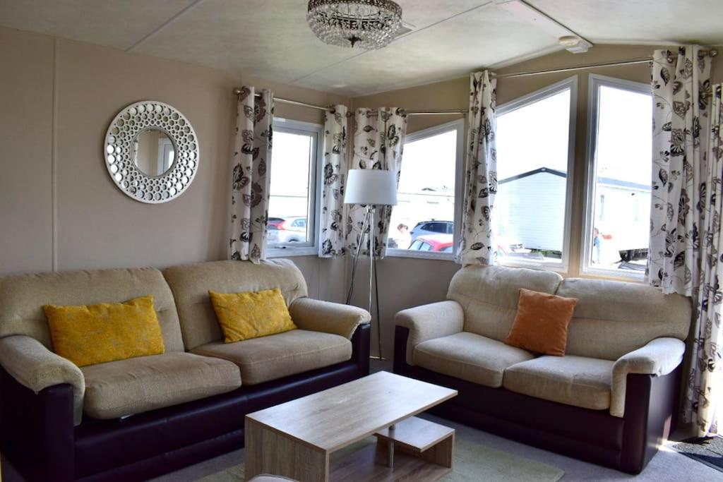 Cosy & Modern Private Seaview Caravan North Seaton Екстер'єр фото